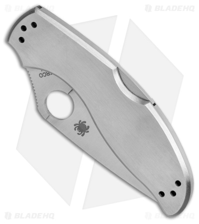 Spyderco UpTern Lock Back Knife Stainless Steel (2.9" Satin)