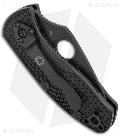 Spyderco Ambitious Lightweight Knife Black FRN (2.25" Black) C148PBBK