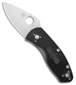 Spyderco Ambitious Lightweight Knife Black FRN (2.25" Satin) C148PBK