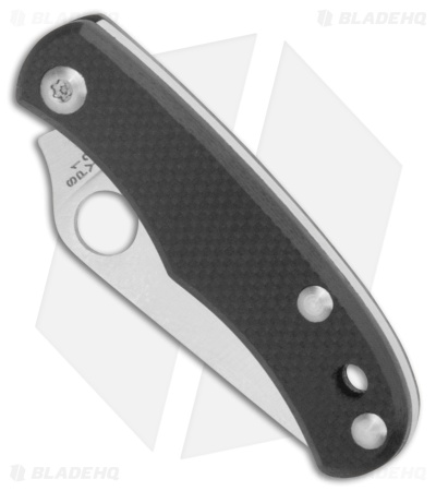 Spyderco Bug Slip Joint Knife Black G-10 (1.3" Satin 12c27)*DISC*