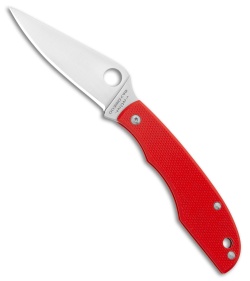 Spyderco Bug Slip Joint Knife Black G-10 Satin 12c27
