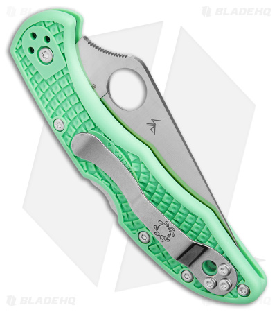 Spyderco Delica 4 M4 Knife Mint FRN (2.88" Satin) C11FPGRM4
