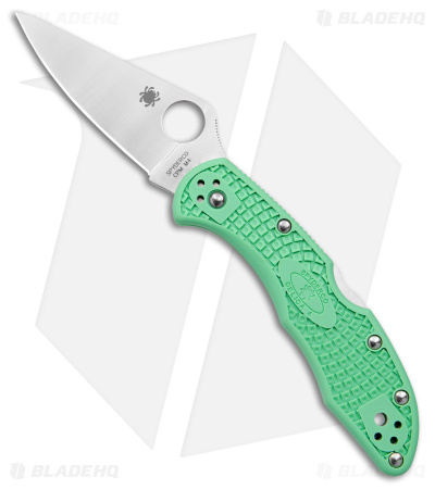 Spyderco Delica 4 M4 Knife Mint FRN (2.88" Satin) C11FPGRM4