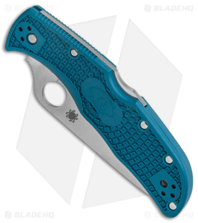 Spyderco Endela Lightweight Lockback Blue FRN (3.4" Serr) C243FSK390