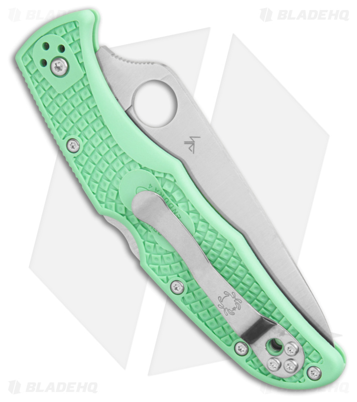 Spyderco Endura M4 Knife Mint FRN (3.8" Satin) C10FPGRM4