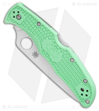 Spyderco Endura M4 Knife Mint FRN (3.8" Satin) C10FPGRM4