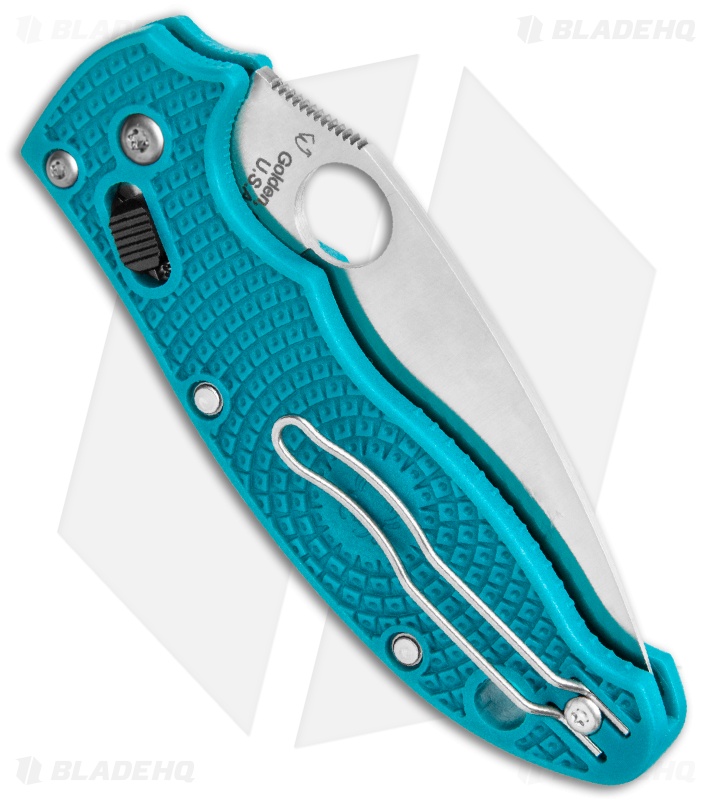 Spyderco Manix 2 Lightweight Ball Lock Knife Blue FRCP (3.4