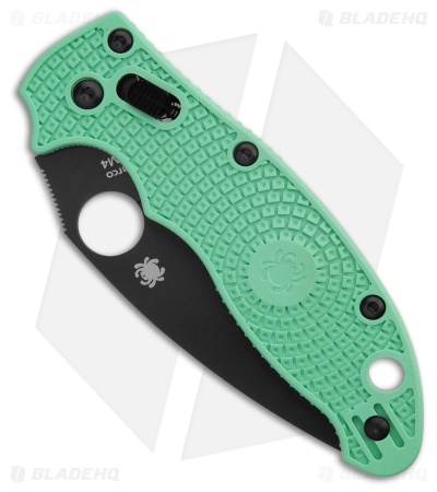Spyderco Manix 2 Exclusive M4 Lightweight Knife Mint Green (3.37" Black)