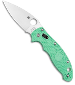 Spyderco Manix 2 M4 Lightweight Knife Mint Green (3.37" Satin) C101PJGR2