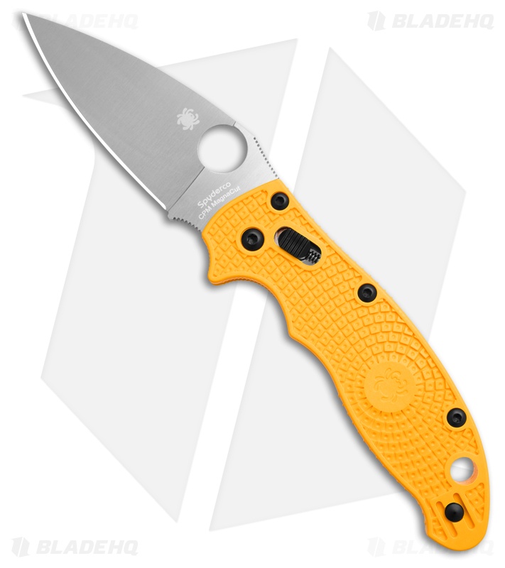 MANICO♥ Spyderco Manix 2 Lightweight Salt MagnaCut Yellow - Blade HQ