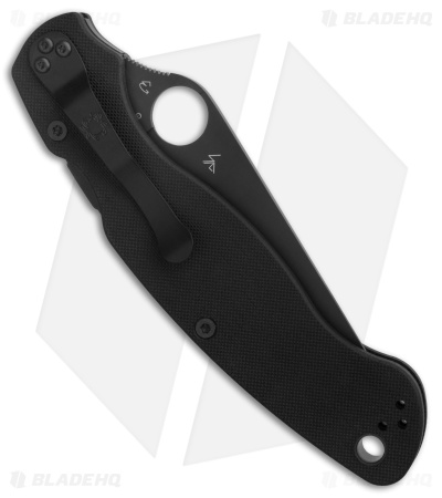 Spyderco Military 2 Compression Lock Knife Black G-10 (4" Black S30V)