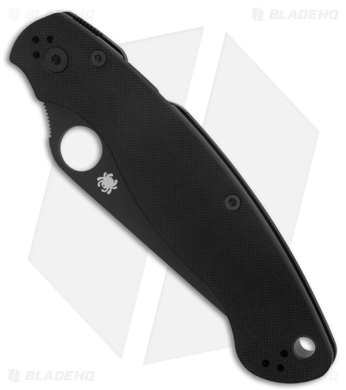 Spyderco Military 2 Compression Lock Knife Black G-10 (4" Black S30V)
