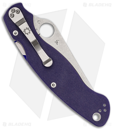 Spyderco Military 2 Compression Lock Knife Dark Blue G-10 (4" S110V) C36GPDBL2