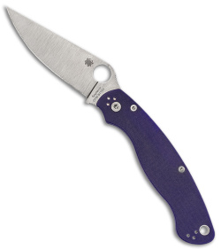 Spyderco Military 2 Compression Lock Knife Dark Blue G-10 (4" S110V) C36GPDBL2