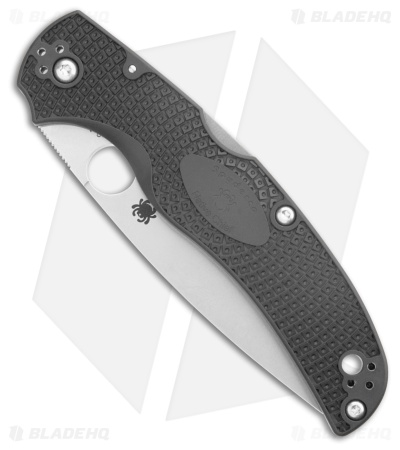 Spyderco Native Chief Lightweight Black FRN (4.08" Satin Full Serr) C244SBK