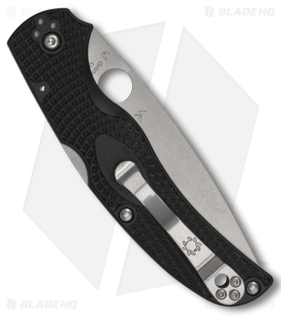 Spyderco Native Chief Lightweight Knife Black FRN (4.08" Satin Serr) C244PSBK