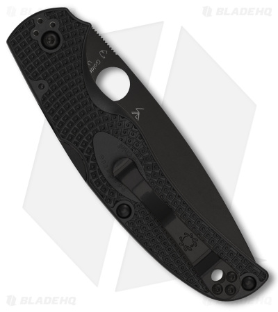 Spyderco Native Chief Lightweight Knife Black FRN (4" Black Serr) C244PSBBK