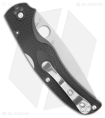 Spyderco Native Chief Lightweight Knife Black FRN (4" Satin Serr) C244PSBK