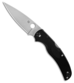 Spyderco Native Chief Lightweight Knife Black FRN (4" Satin) C244PBK