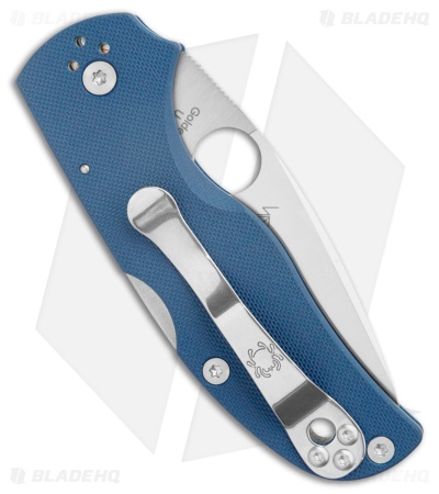 Noble - ぱんページ Spyderco Native 5 Lockback Knife Cobalt Blue G-10 Satin