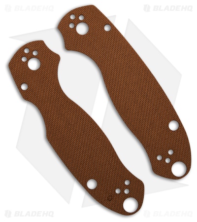 Ripp's Garage Tech Spyderco Paramilitary 3 Cordura Skin Set  -  Caramel