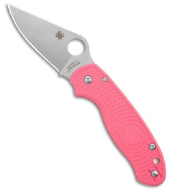 Spyderco Para 3 Lightweight Compression Lock Pink FRN (3" Satin) C223PPN