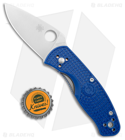 Spyderco Persistence Lightweight Liner Lock Knife Blue FRN (2.75" Satin S35VN)