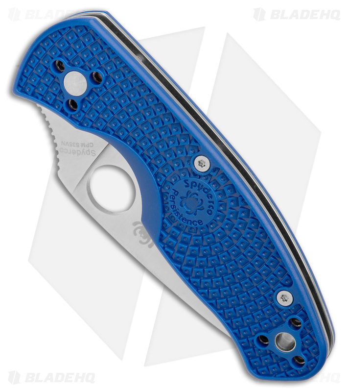 Spyderco Persistence Lightweight Liner Lock Knife Blue FRN (2.75" Satin S35VN)