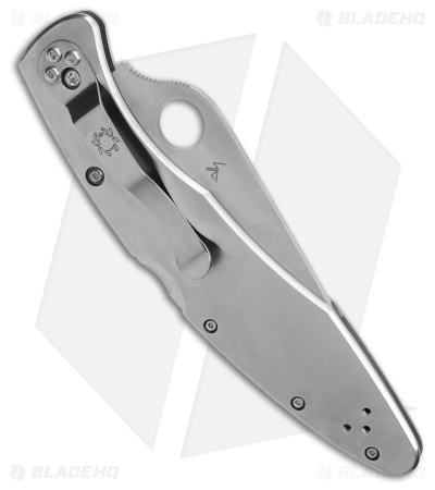 Spyderco Police Stainless Steel Lockback Knife (4.125" Satin) C07P
