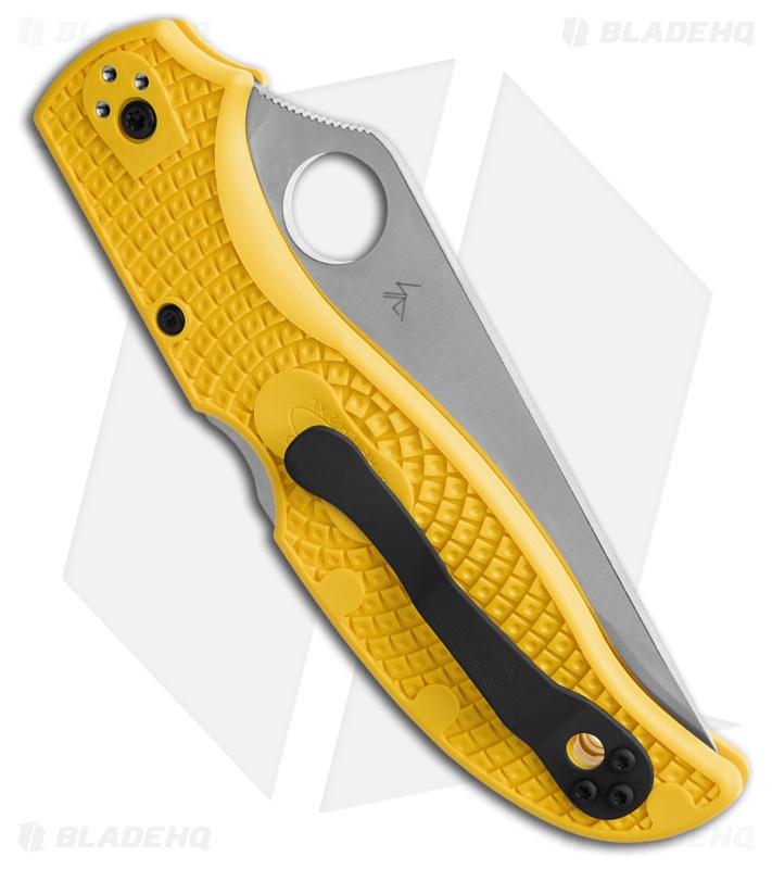 Spyderco Stretch 2 XL Lightweight Yellow Plain - Blade HQ