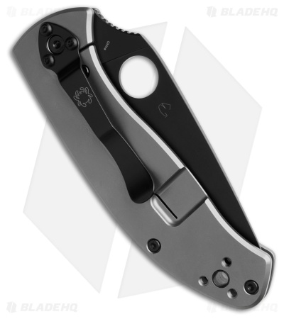 Spyderco Tenacious R.I.L. Frame Lock Knife Titanium (3.4" Black) SC122TIBKP