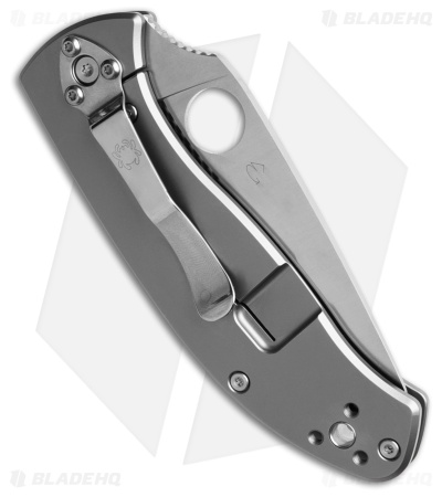 Spyderco Tenacious R.I.L. Frame Lock Knife Titanium (3.4" Satin) SC122TIP