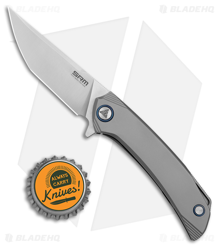SRM Knives 7411-TZ Asika Small Knife Titanium - Blade HQ