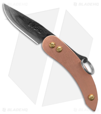 Svord Peasant Micro Friction Folder Knife Copper (1.87" Satin)