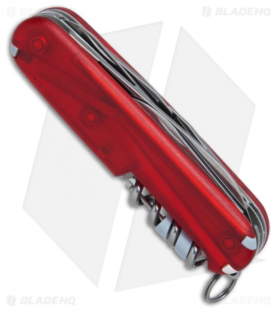 Victorinox Altimeter Swiss Army Knife Multi-Tool Ruby Translucent 