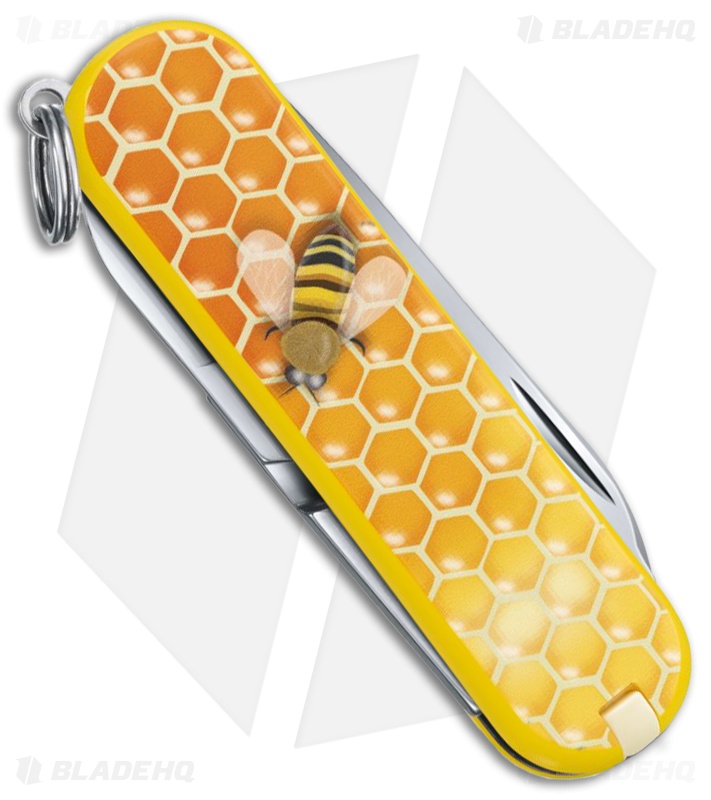 Victorinox Classic SD Swiss Army Knife Honey Bee L1702US2 Blade HQ