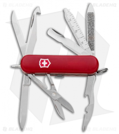 Victorinox Midnite MiniChamp Swiss Army Knife Red 53976