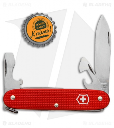 Victorinox L.E. 2018 Pioneer Swiss Army Knife Berry Red Alox (8-in-1) 0.8201