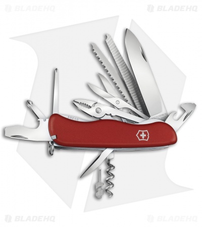 Victorinox Workchamp Swiss Army Pocket Knife Red Blade HQ