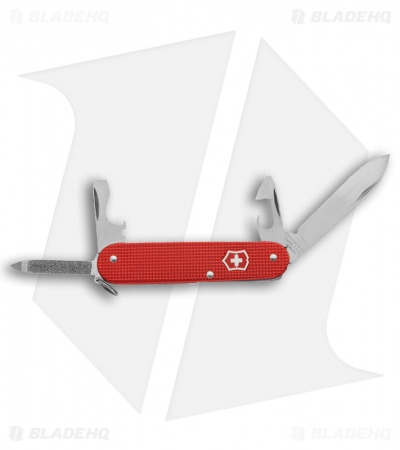 Victorinox Swiss Army Knife Cadet Red Alox Knife 53043