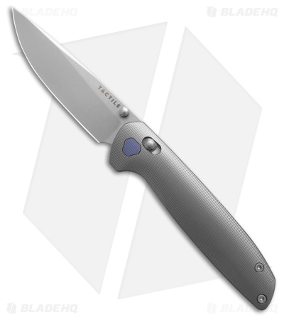 Tactile Knife Co. Maverick MagnaCut Crossbar Lock Knife Titanium (3" Stonewash )