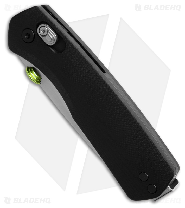 The James Brand The Carter Ambi-Slider Knife Black G-10 (2.8" Satin Serrated)
