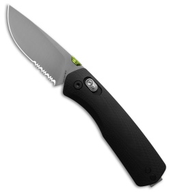 The James Brand The Carter Ambi-Slider Knife Black G-10 (2.8" Satin Serrated)