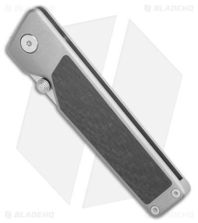The James Brand The Chapter 2 Exclusive Frame Lock Knife CF/Ti (2.75" Satin)
