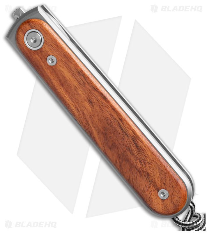 James The Duval Knife Rosewood + Damasteel - Blade HQ