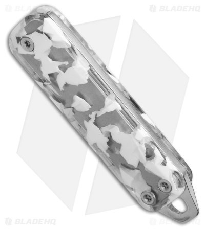 The James Brand The Elko Slip Joint Keychain Knife Artic Tortoise (1.6" Satin)