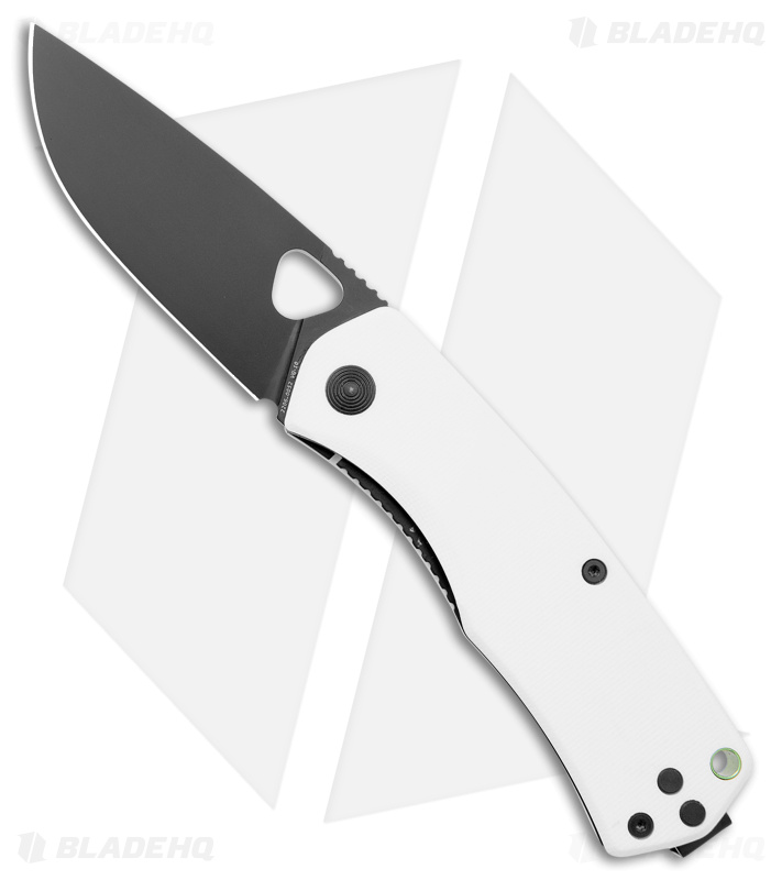 James Brand The Folsom White Bone G-10 (Black) - Blade HQ