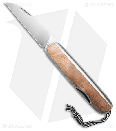 The James Brand The Pike Slip Joint Knife Sycamore Wood (2.25" Satin)