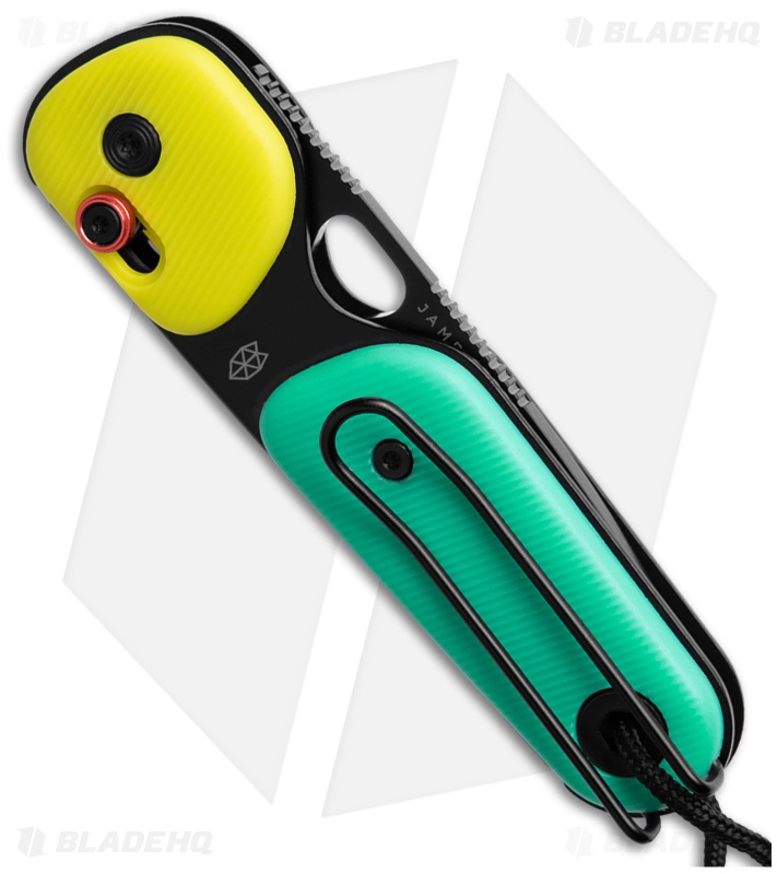 James Brand Redstone Knife Blue/Yellow Polypropylene Black