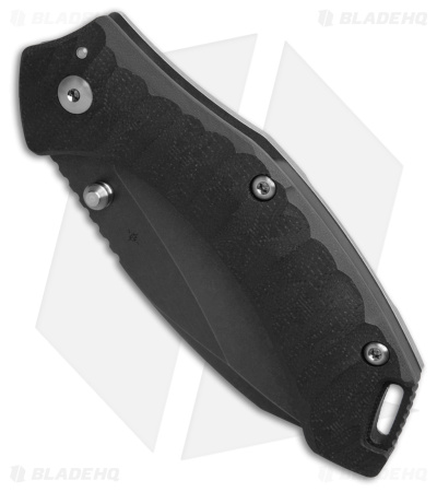 Toor Knives XT1 Charlie Carbon Frame Lock Knife Titanium/Black G-10 (3.2" Black)